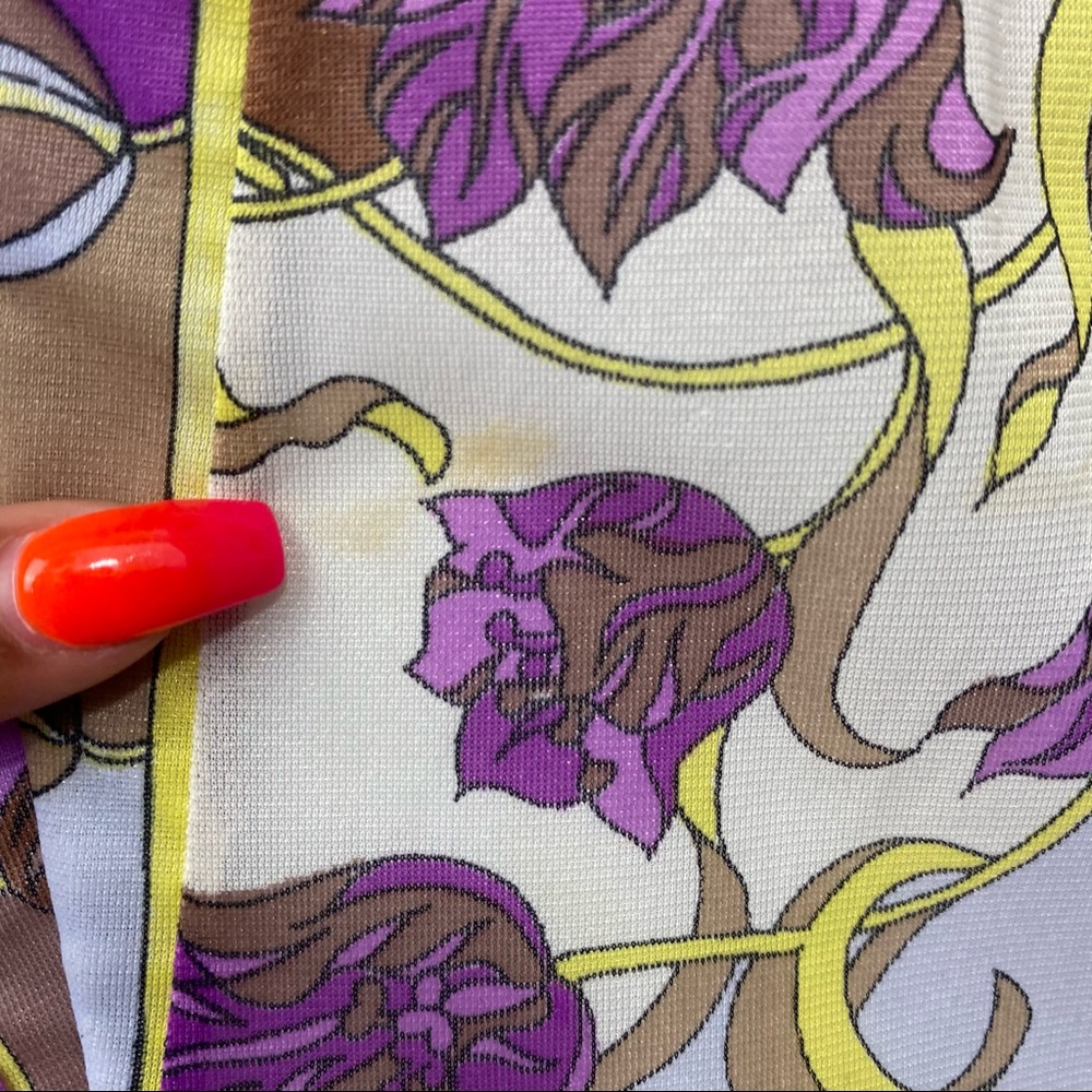 VTG 60’s Emilio Pucci Mod Psychedelic Set S - Picture 9 of 11